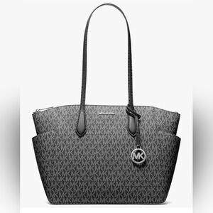 Michael Kors Gray Signature Tote